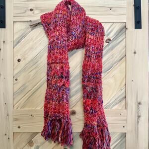 Free People Extra long colorful soft scarf